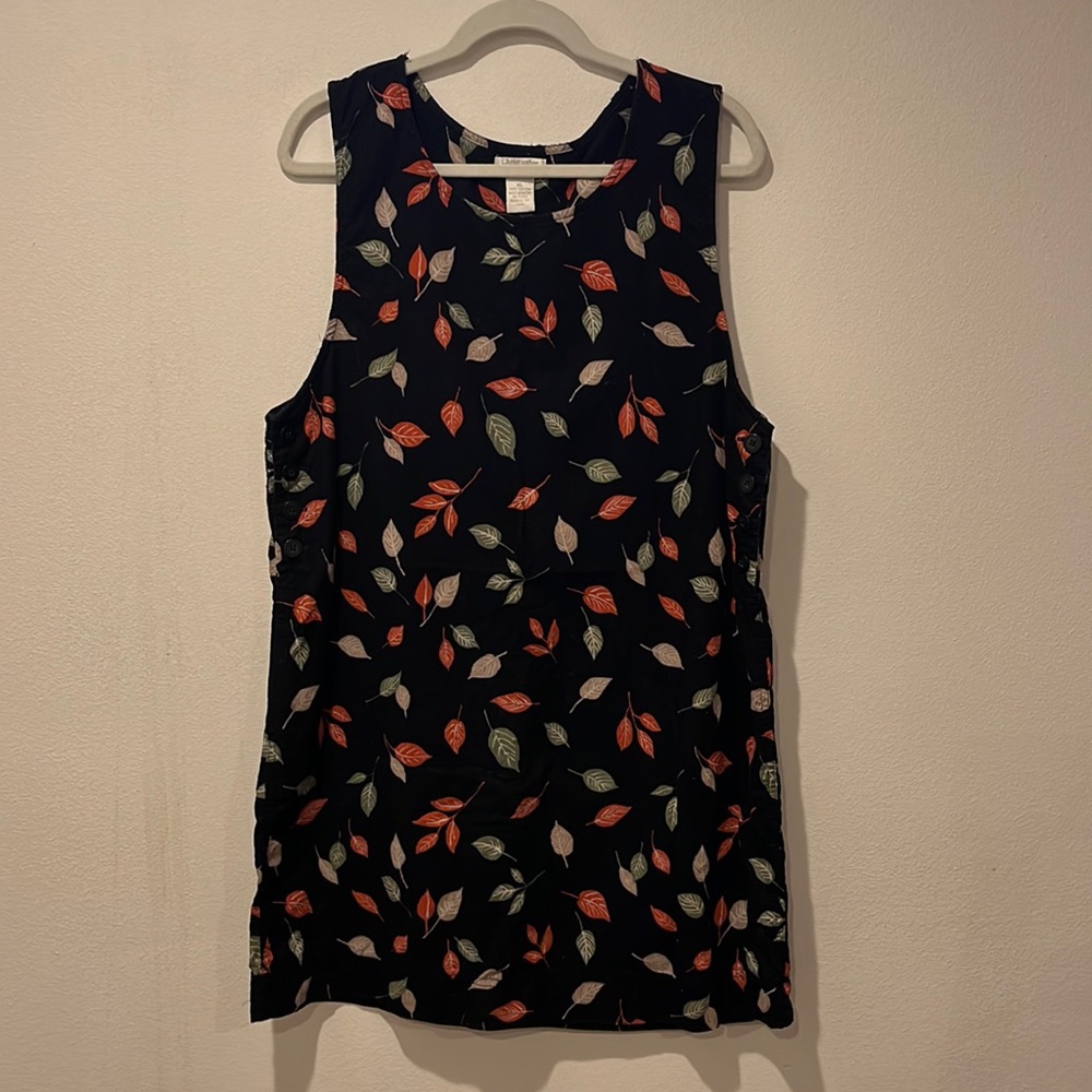 Black corduroy dress!